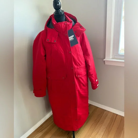Lands' End Women's Trench Coat - Picture 7 of 8